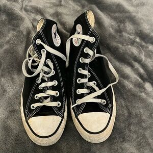 Converse All Star Size 8 black